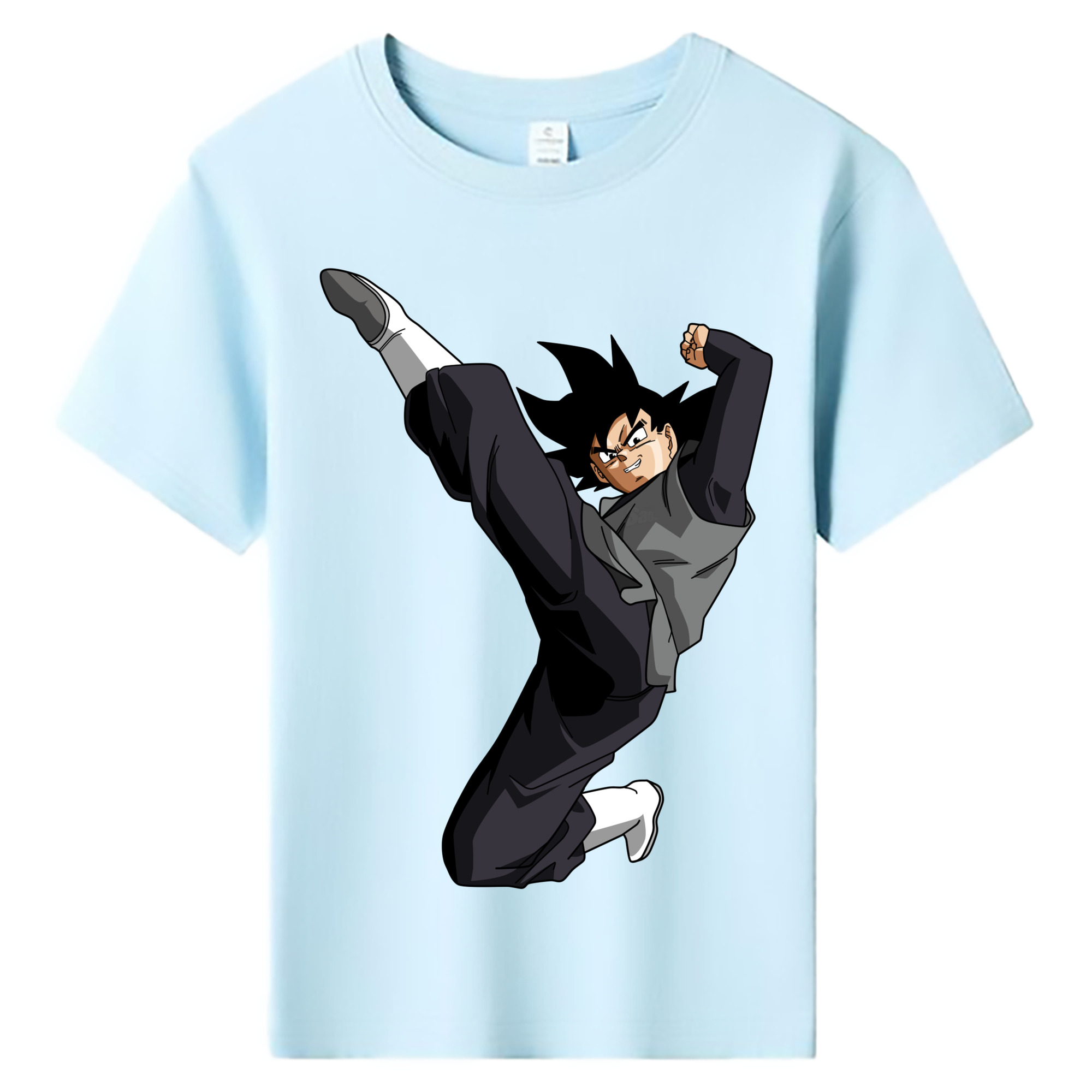（画像用） ドラゴンボール ベジータ四世（Bejīta Yonsei）DRAGON BALL Vegeta IV 綿100％キッズTシャツ（フロントプリント）